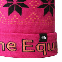 Hat The North Face Tuke Pink One size Children's Pompom (One size)