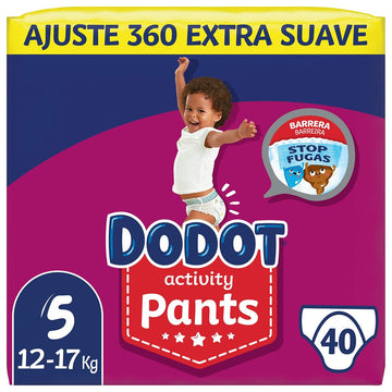Disposable nappies Dodot Dodot Pants Activity 5 12-17 kg
