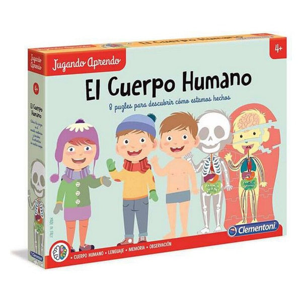 Educational Game Aprendo el cuerpo humano Clementoni 55114.9 37 x 28 cm (ES) (5 x 37 x 28 cm)