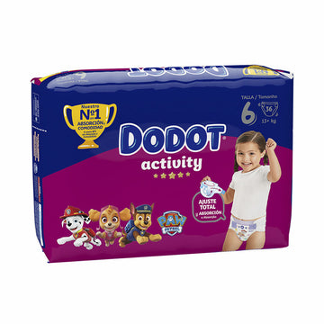 Disposable nappies Dodot Activity 6 +13 kg (36 Units)