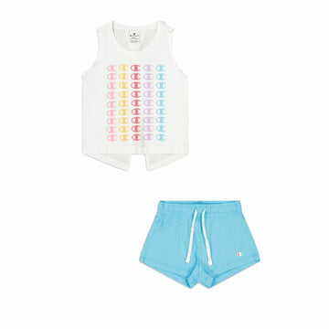 Children's Sports Outfit Champion White 2 Pieces