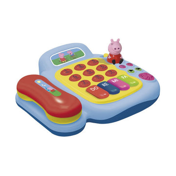 Educational game Peppa Pig Landline Telephone Peppa Pig Blue