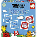 Educational Game Educa Monsieur Madame Identic (FR)