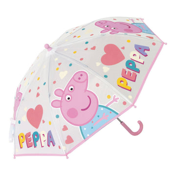 Umbrella Peppa Pig Having fun Light Pink (Ø 80 cm)