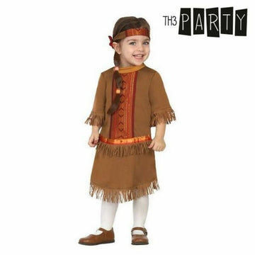 Costume for Babies Th3 Party Brown American Indian (3 Pieces)