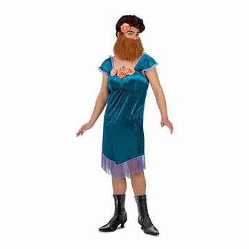 Costume for Adults My Other Me Blue Bearded lady