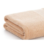 Bath towel Paduana Beige Camel 100% cotton 70 x 140 cm