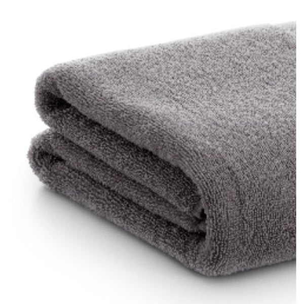 Bath towel Paduana Dark grey 100% cotton 100 x 150 cm