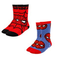 Non-slip Socks Spiderman 2 Units Multicolour