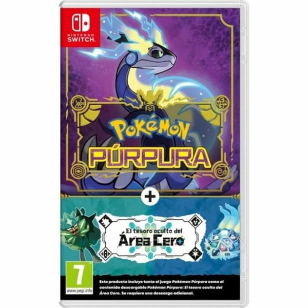 Video game for Switch Pokémon Violet + The Hidden Treasure Of Area Zero (ES)