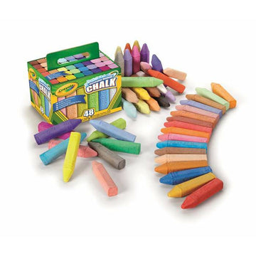 Floor chalks Crayola Maxi Multicolour Washable 48 Pieces 17 x 13 x 12 cm
