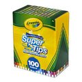 Set of Felt Tip Pens Super Tips Crayola 58-5100 (100 uds)