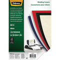 Binding covers Fellowes Delta A4 White A4 Paper Cardboard 100 Units (100 Units)