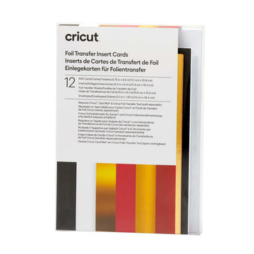 Insertion Cards for Cutting Plotter Cricut Royal Flush R40 (12 Units)