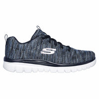 Sports Trainers for Women Skechers Graceful-Twisted Dark blue