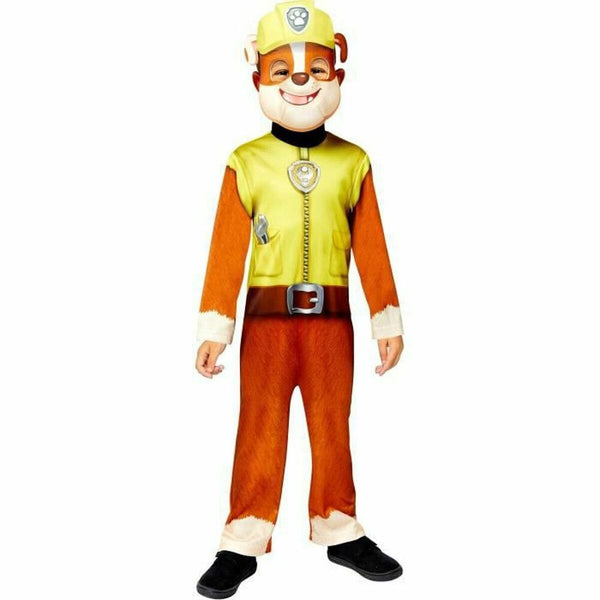 Costume for Children The Paw Patrol Rubble Good 2 Pieces