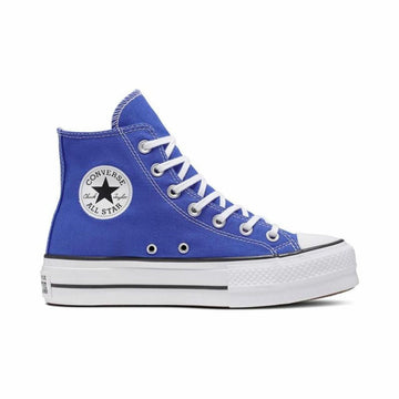 Women’s Casual Trainers Converse Chuck Taylor All Star Lift Hi Navy Blue