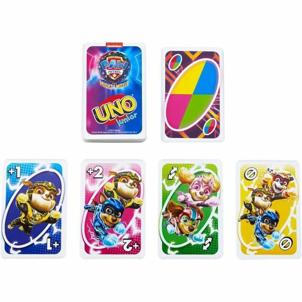 Board game Mattel Uno Junior Paw Patrol