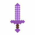 Toy Sword Minecraft Purple