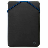 Laptop Cover Hewlett Packard Blue Black Reversible 15,6"