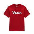 Children’s Short Sleeve T-Shirt Vans Classic Red
