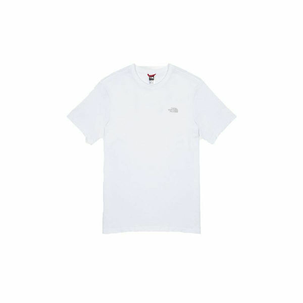 Men’s Short Sleeve T-Shirt The North Face Premium White Men