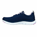 Sports Trainers for Women Skechers Flex Appeal 4.0 Navy Blue