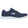 Sports Trainers for Women Skechers Flex Appeal 4.0 Navy Blue