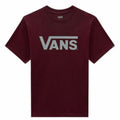 Child's Short Sleeve T-Shirt Vans Classic Vans-B VN0A7Y47Z0S1 Maroon