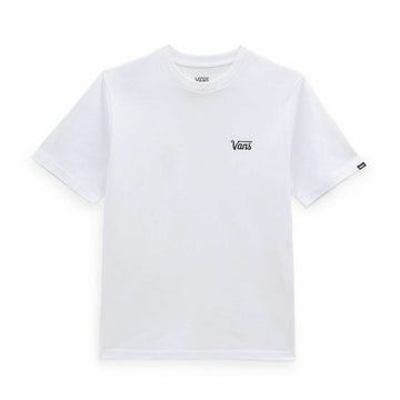 Children’s Short Sleeve T-Shirt Vans Mini Script-B White