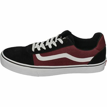 Men’s Casual Trainers Vans Ward Deluxe Maroon Black