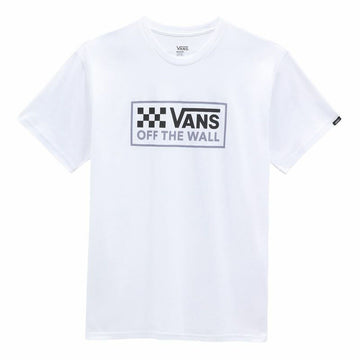 Men’s Short Sleeve T-Shirt Vans Wrecked Angle White Men