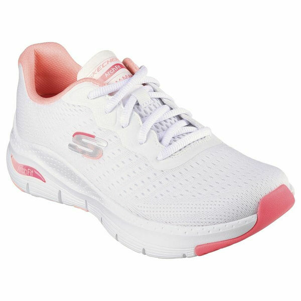 Sports Trainers for Women Skechers Arch Fit - Infinity Cool White