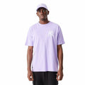 Short Sleeve T-Shirt New Era MLB League Essentials New York Yankees Violet Unisex