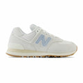 Women's casual trainers New Balance 574 Blue White Light Blue