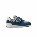 Sports Shoes for Kids New Balance 574 Core Hook Loop Nb Blue