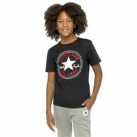 Short Sleeve T-Shirt Converse Chuck Taylor All Star Core Black