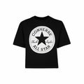 Short Sleeve T-Shirt Signature  Converse  Chuck Patch Boxy Black