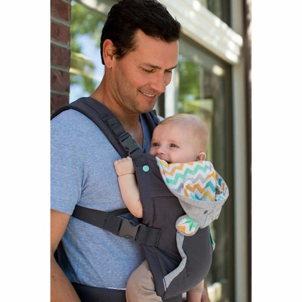 Baby Carrier Backpack Infantino Cuddle Up Bear Grey + 0 Years + 0 Months