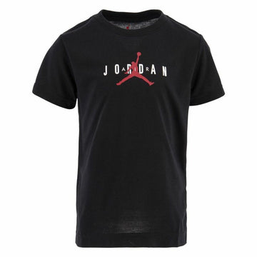 Child's Short Sleeve T-Shirt Jordan Jumpman Graphic Black