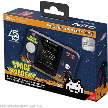 Portable Game Console My Arcade Pocket Player PRO - Space Invaders Retro Games