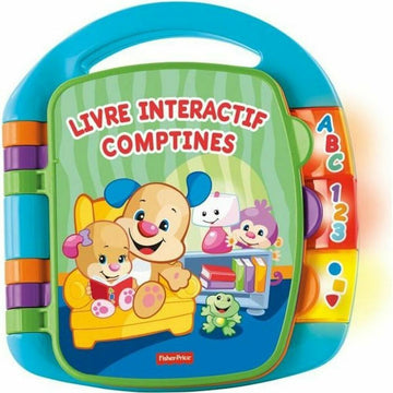 Baby toy Fisher Price Interactive Book Nursery Rhymes Puppy (FR) Plastic