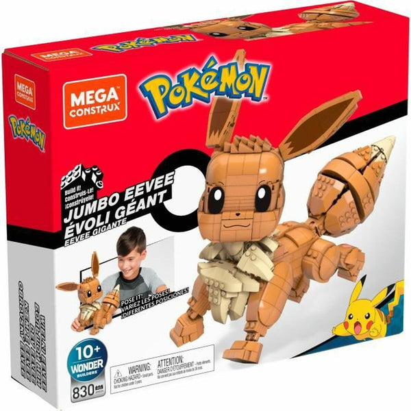 Construction set Pokémon Pokemon Eevee Giant Multicolour