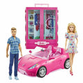 Dolls Set Barbie GVK05 Figures x 2 Car Cupboard