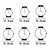 Infant's Watch Guess W1176G2 (Ø 44 mm)