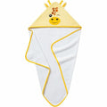 Towel Babycalin 29 x 35 cm Yellow Giraffe