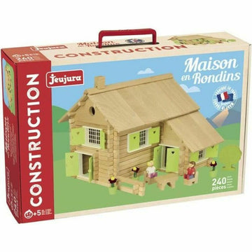 Playset Jeujura  Log house 240 Pieces