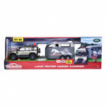 Playset Majorette Land Rover + Remorque cheval