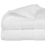 Bath towel Atmosphera Cotton White 450 g/m² (50 x 90 cm)
