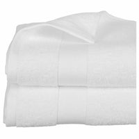 Bath towel Atmosphera Cotton White 450 g/m² (100 x 150 cm)